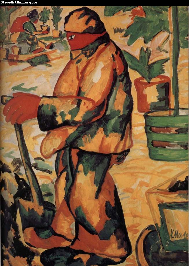 Kasimir Malevich Gardener